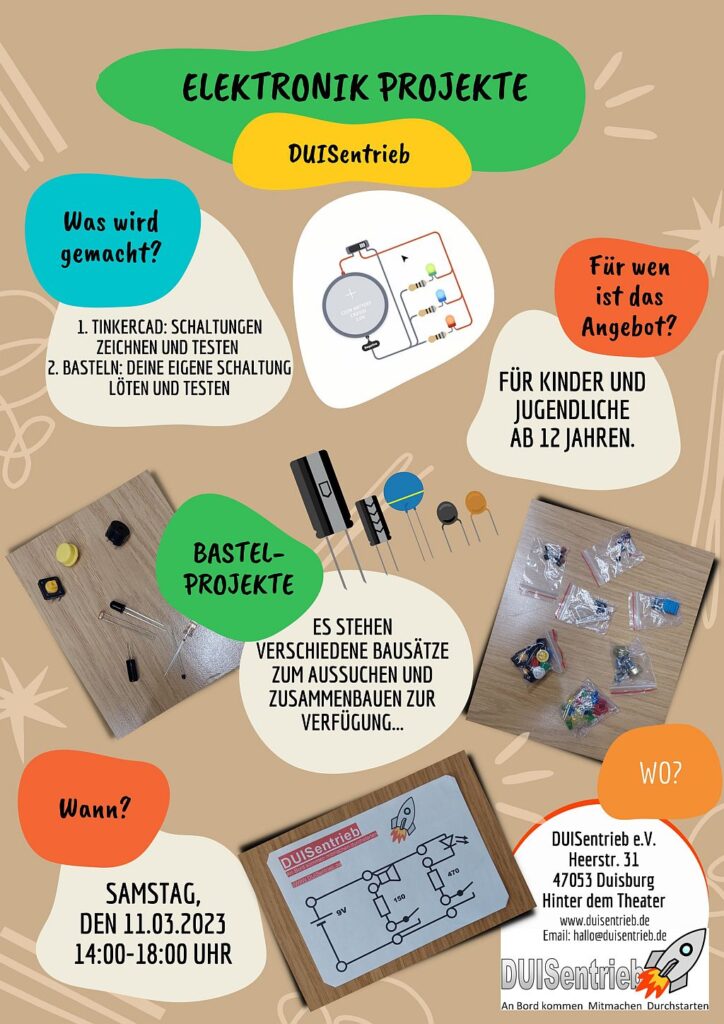 Elektronikbasteln – DUISentrieb